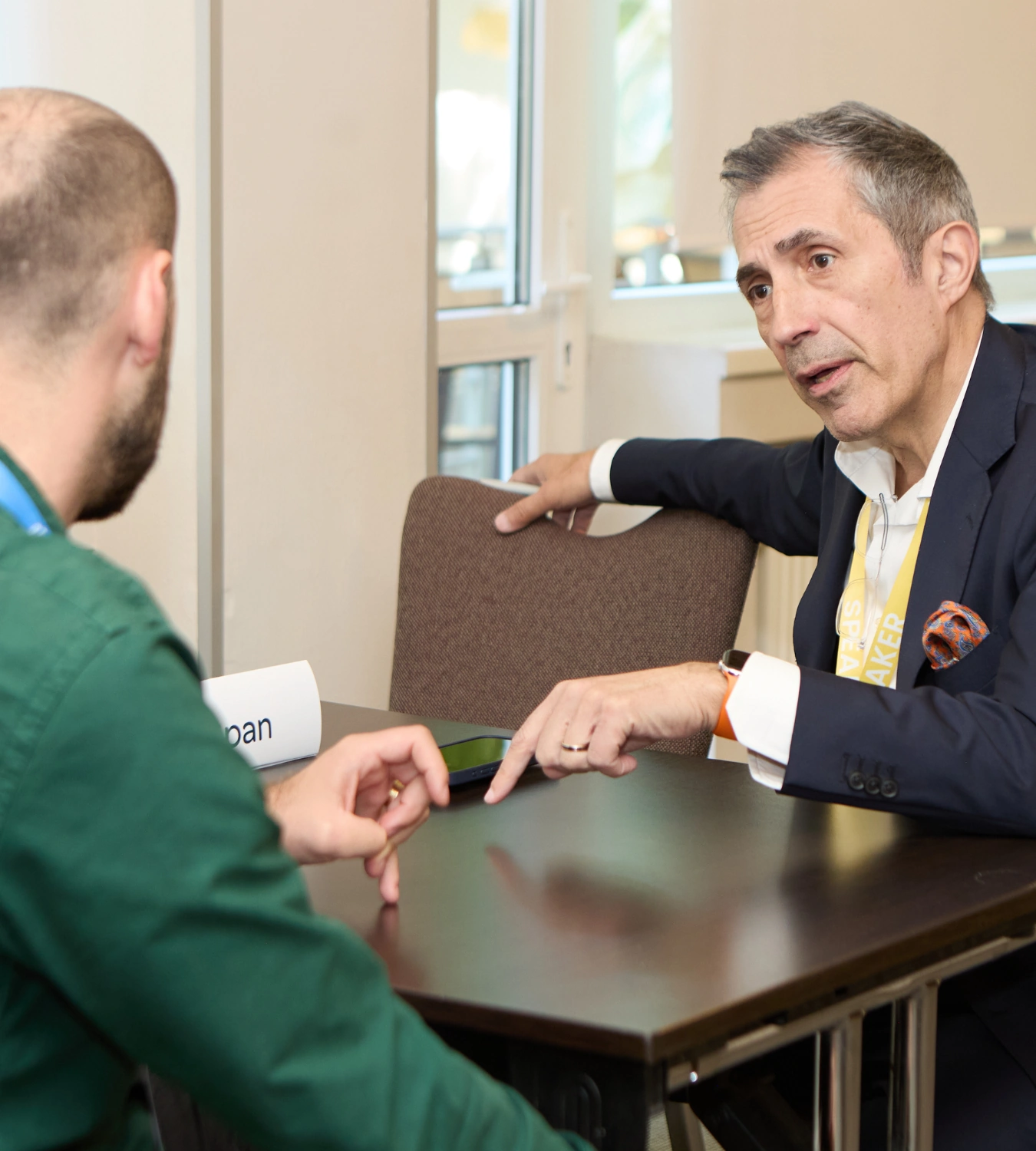 One-to-one meeting at the Digital Banking CEE Summit